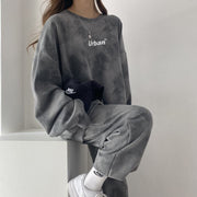 Fashion Casual Tie Dye Loose Two-piece Set