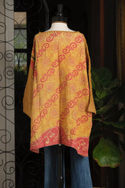 Kantha Pullover in Chic Zigzag