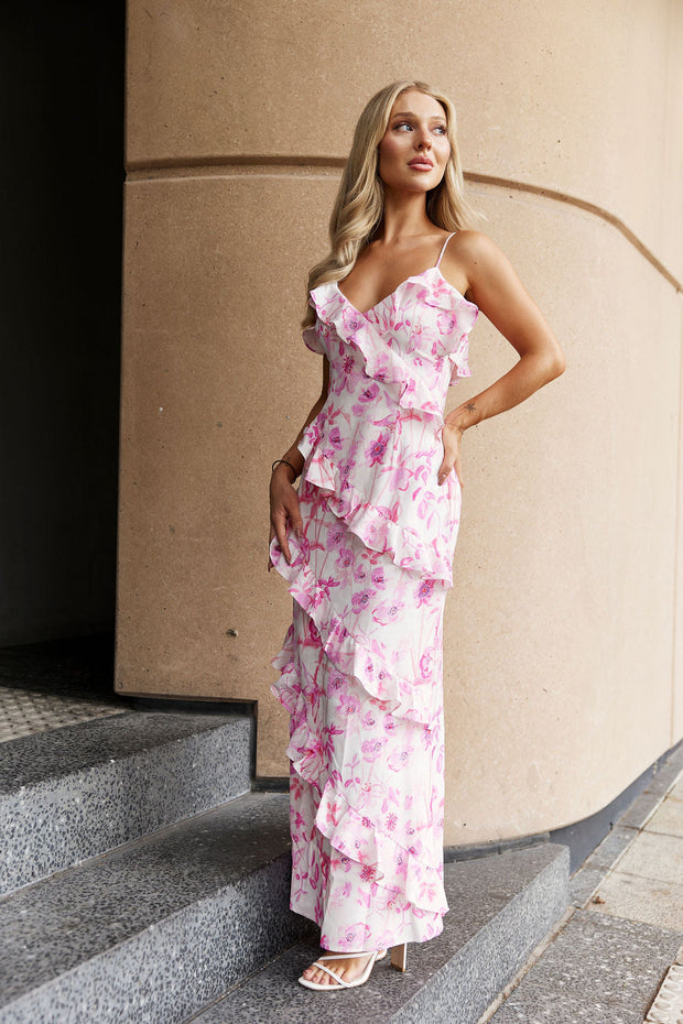 VENICE DRESS - PINK FLORAL