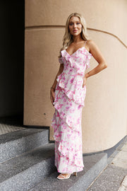 VENICE DRESS - PINK FLORAL