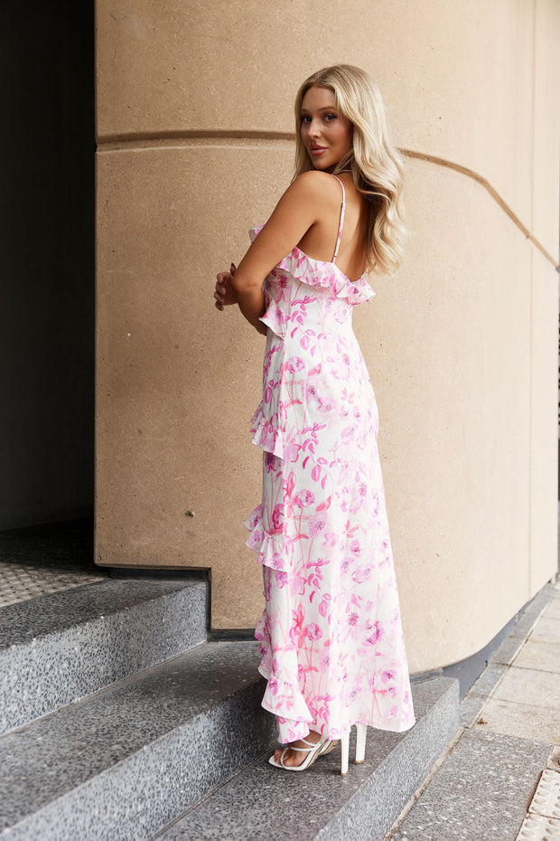 VENICE DRESS - PINK FLORAL