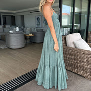 Green Garden Maxi Dress