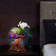 Painting Mushroom Table Lamp