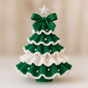 DIY Crochet Christmas Tree Kit – Handmade Holiday Decoration Set