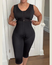 Full Coverage High Compression Hourglass Body Figure Stage 2 Shapewear