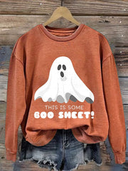 Women's Halloween Printed Sweatshirt