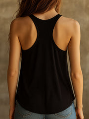 Chic Strappy Mesh Layered Top