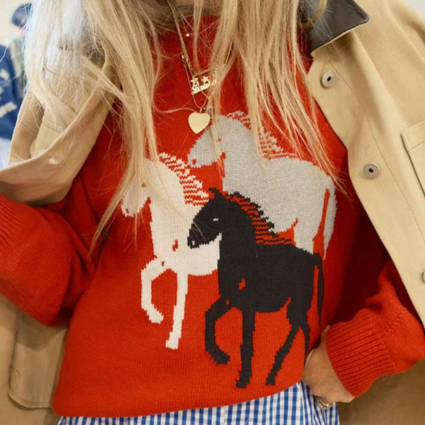 Cute Horse Sweater