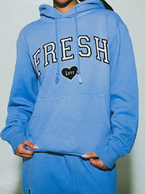 Crew neck fresh hoodie
