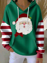 Women's Casual Santa Claus Christmas Hoodie