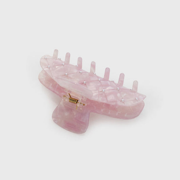 Trendy Ins Retro Pink Shark Clip High-end Headwear And Hair Accessories