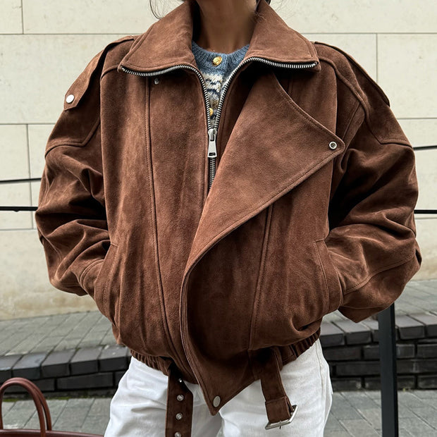 Short Loose Jacket Coat