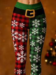 Women'S Christmas Tight High-Elastic Leggings