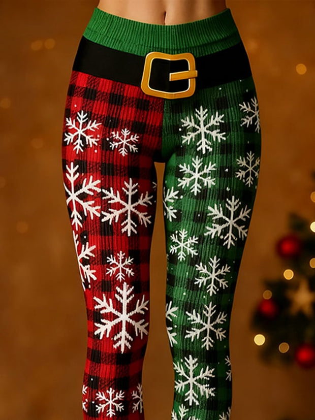 Women'S Christmas Tight High-Elastic Leggings