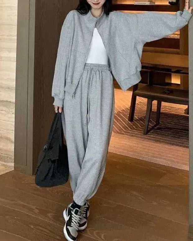 Loose new style sweater fashion sports suit