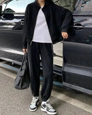 Loose new style sweater fashion sports suit