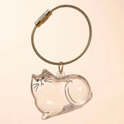 😻💕Cat Hair Collector Keychain Charm - Memorial Storage Box