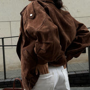 Short Loose Jacket Coat