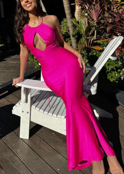 Joan Maxi Dress - Fuchsia