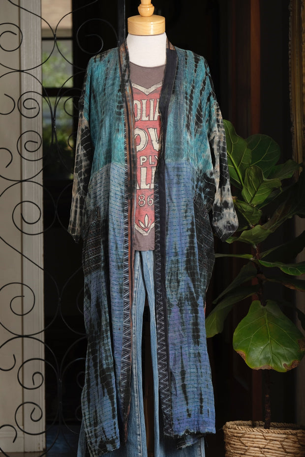 Smoke Duster in Hypnotic Blue