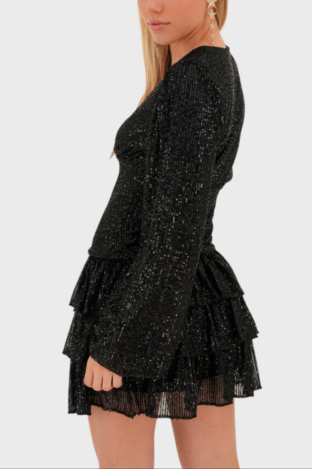 "Paris" dress black