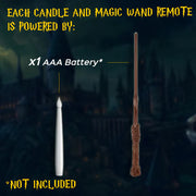 Floating Flameless Candle with Magic Wand