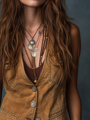 Vintage Washed Pocket Denim Vest
