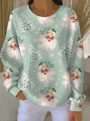 Women's Merry Christmas Print Casual Hoodie