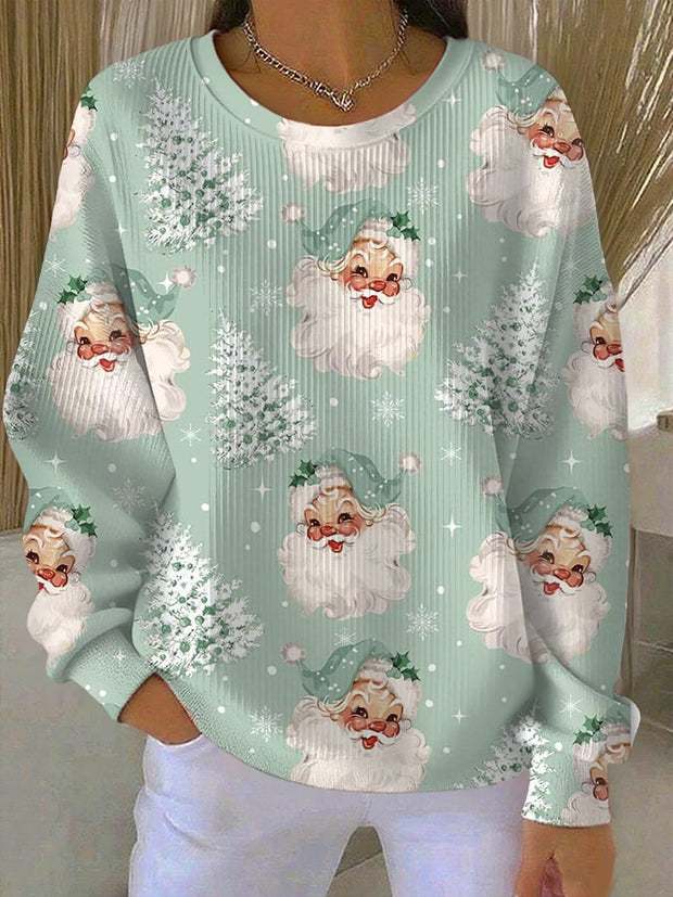 Women's Merry Christmas Print Casual Hoodie