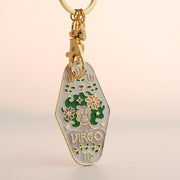 🔮Vintage Illustrated Zodiac Keychain