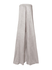 Casual Wide Leg Strapless Solid Color Tube Jumpsuits