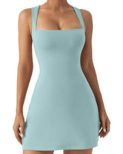 Seamless Strap Shape Dress