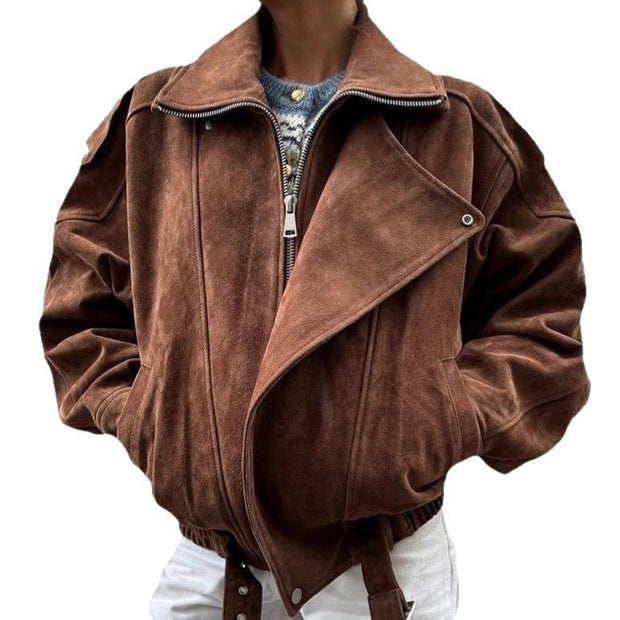 Short Loose Jacket Coat