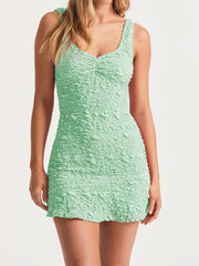 V neck strapless dress