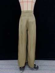 Original Solid Color Hoodies&Wide Leg Pants Two Pieces Set