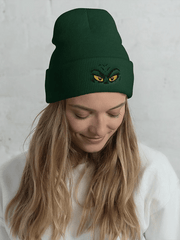 Unisex Stretch Knit Christmas Embroidered Hat