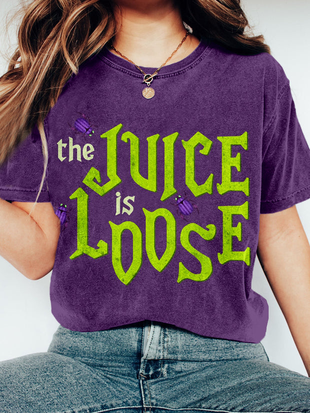 The Juice Is Loose Halloween Horror Movie Inspired T Shirt