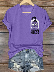 Shrunken Heads Halloween Horror Movie Inspired T Shirt