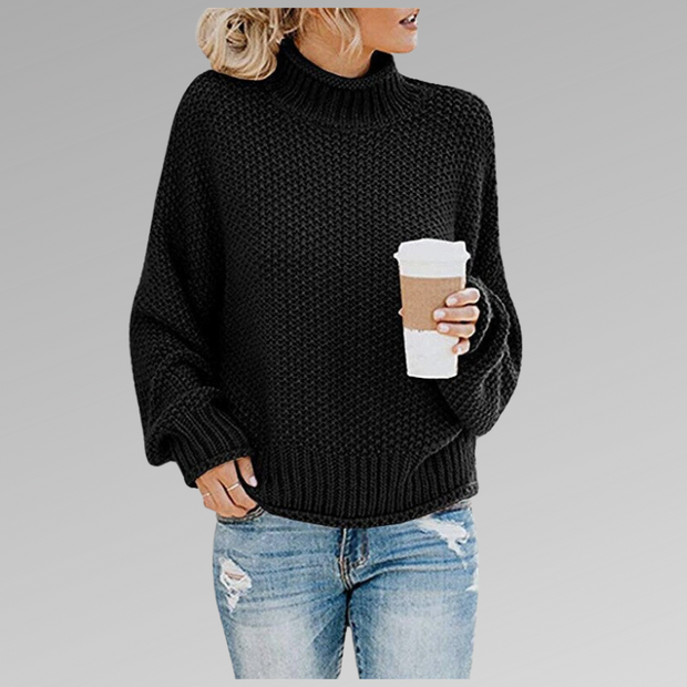 EVELYN | HIGH-NECK SWEATER