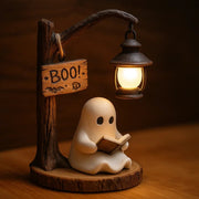 👻📖Cute Ghost Reading Lantern - BOO!(✨Same as in the video)