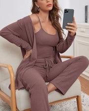 Comfortable and leisurely home three-piece set