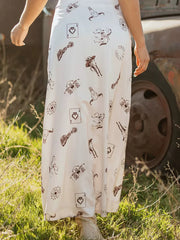 Wild Card Western Skirt