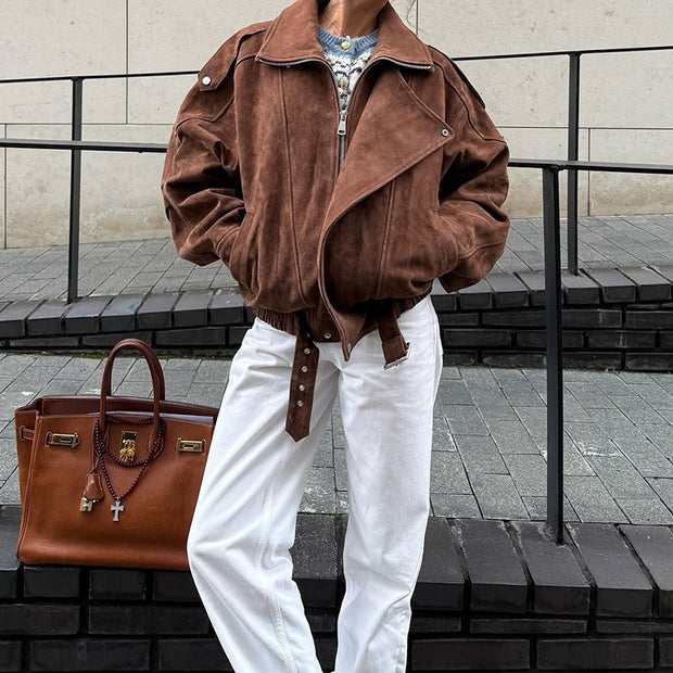 Short Loose Jacket Coat