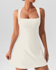 Seamless Strap Shape Dress