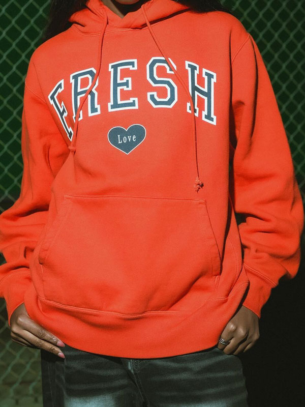 Crew neck fresh hoodie