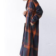 Ladies casual loose plaid suit