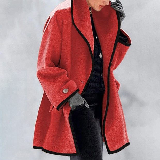 Women's Fashion Lapel Coat