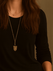 Basic Soft Ivory Everyday Long Sleeve T-shirt