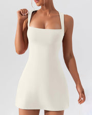 Seamless Strap Shape Dress