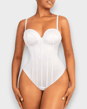 Cupped Strapless Bra-free Bodysuit Shapewear